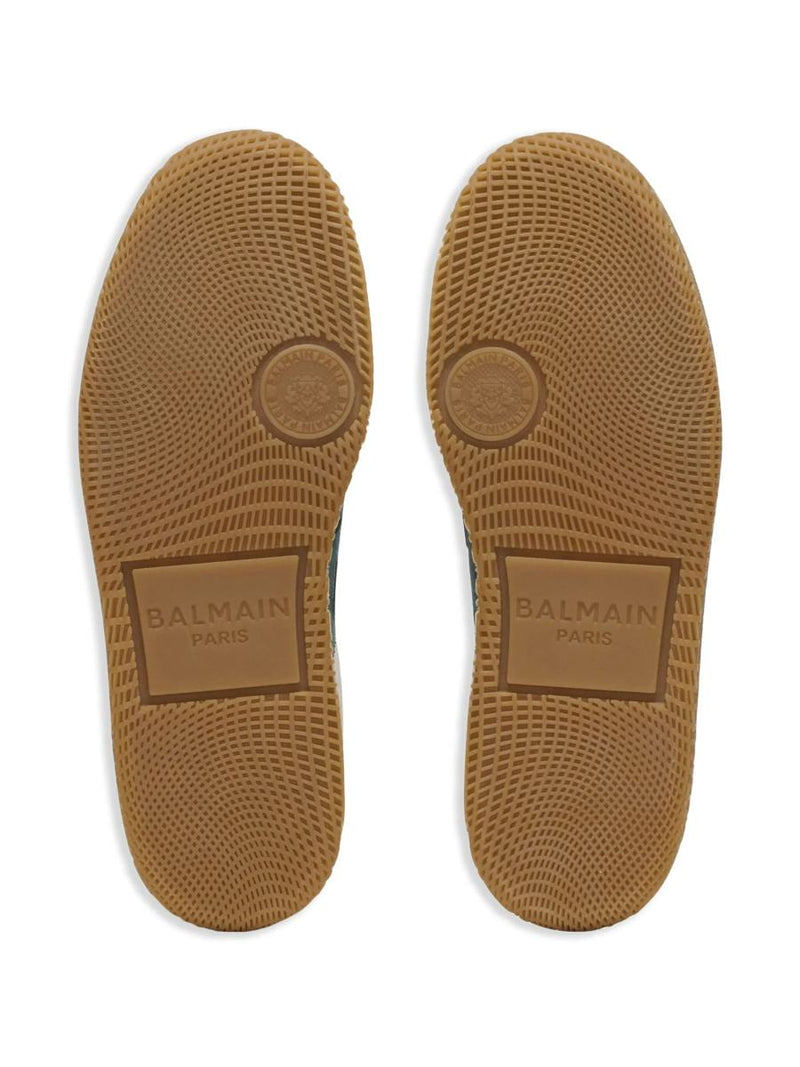 Balmain Low Top Lace Up Sneaker Shoes