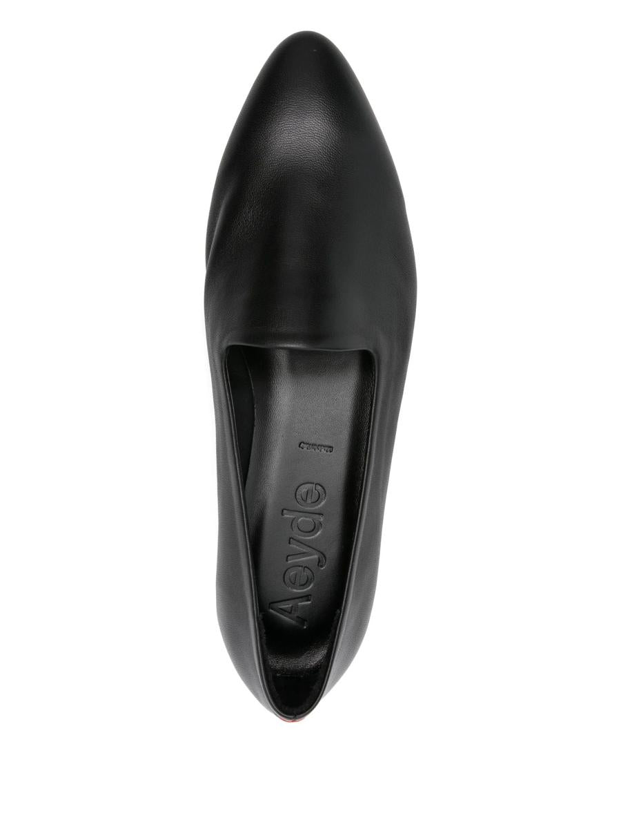 Aeyde Vanna Nappa Leather Black Shoes