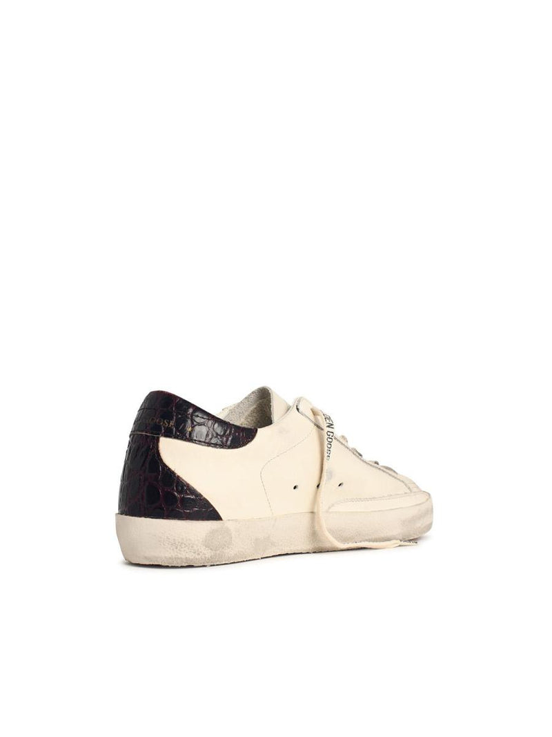 Golden Goose 'Super-Star Classic' White Leather Sneakers