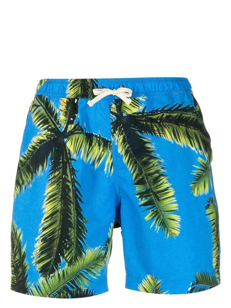 Blue Sky Inn Printed Swimming Trunks