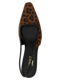 Twinset Animal Print Slingbacks