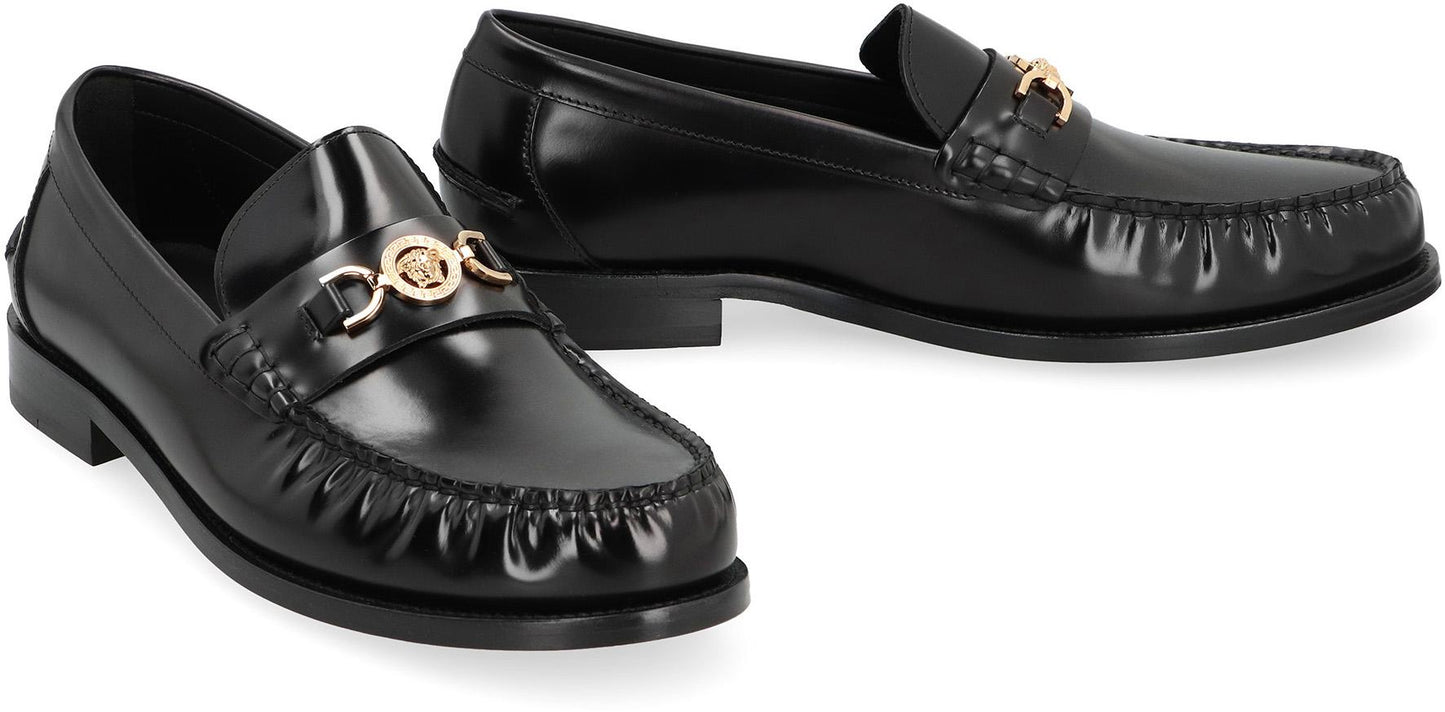 Versace Medusa '95 Leather Loafers