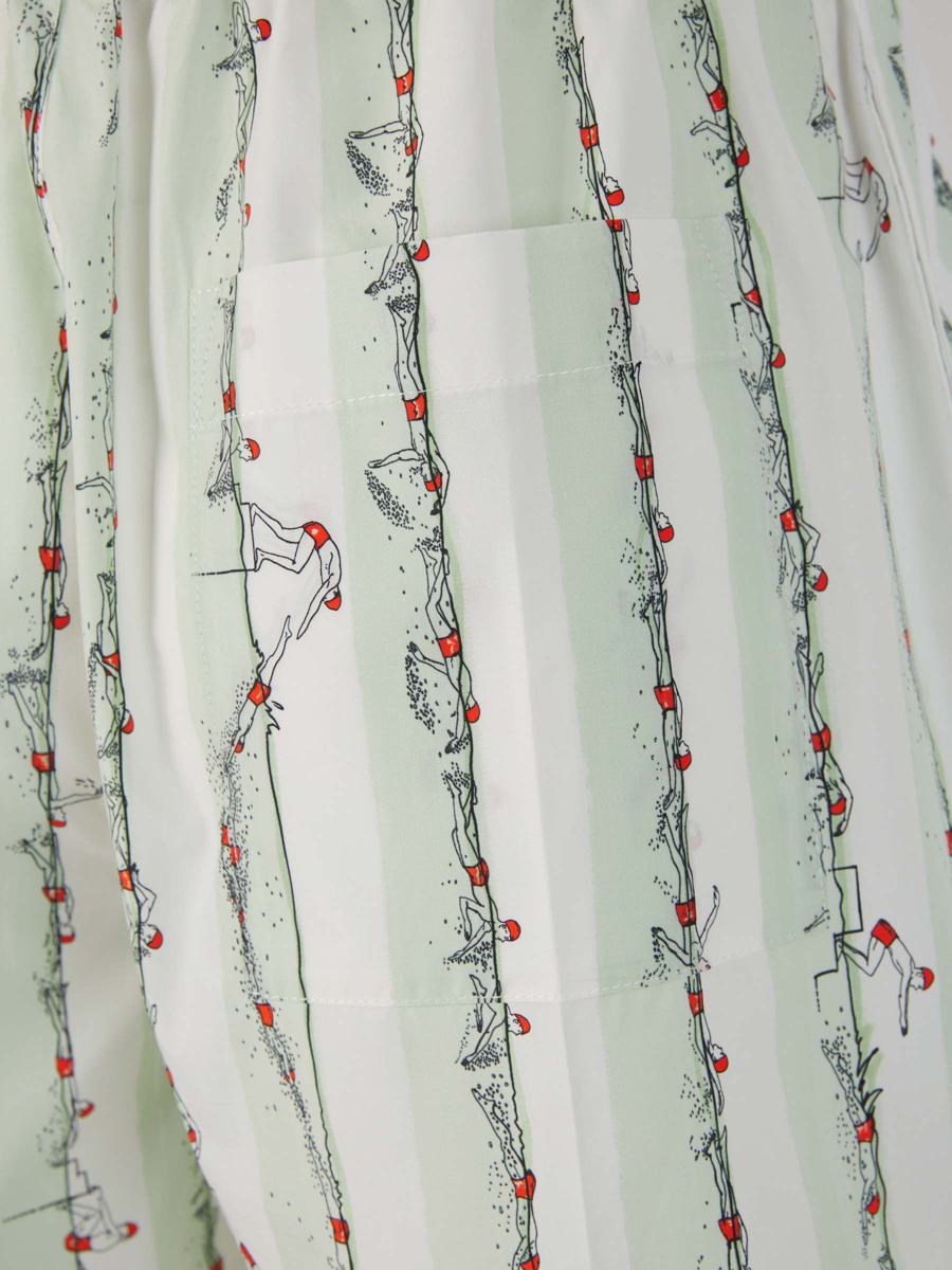 Bottega Veneta Swimmers Printed Bermudas Shorts