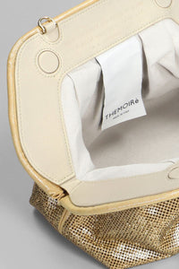 Themoirè Tia Strass Clutch