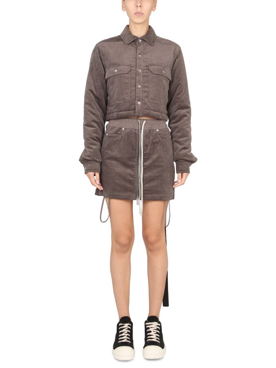 Rick Owens Drkshdw Cropped Jacket