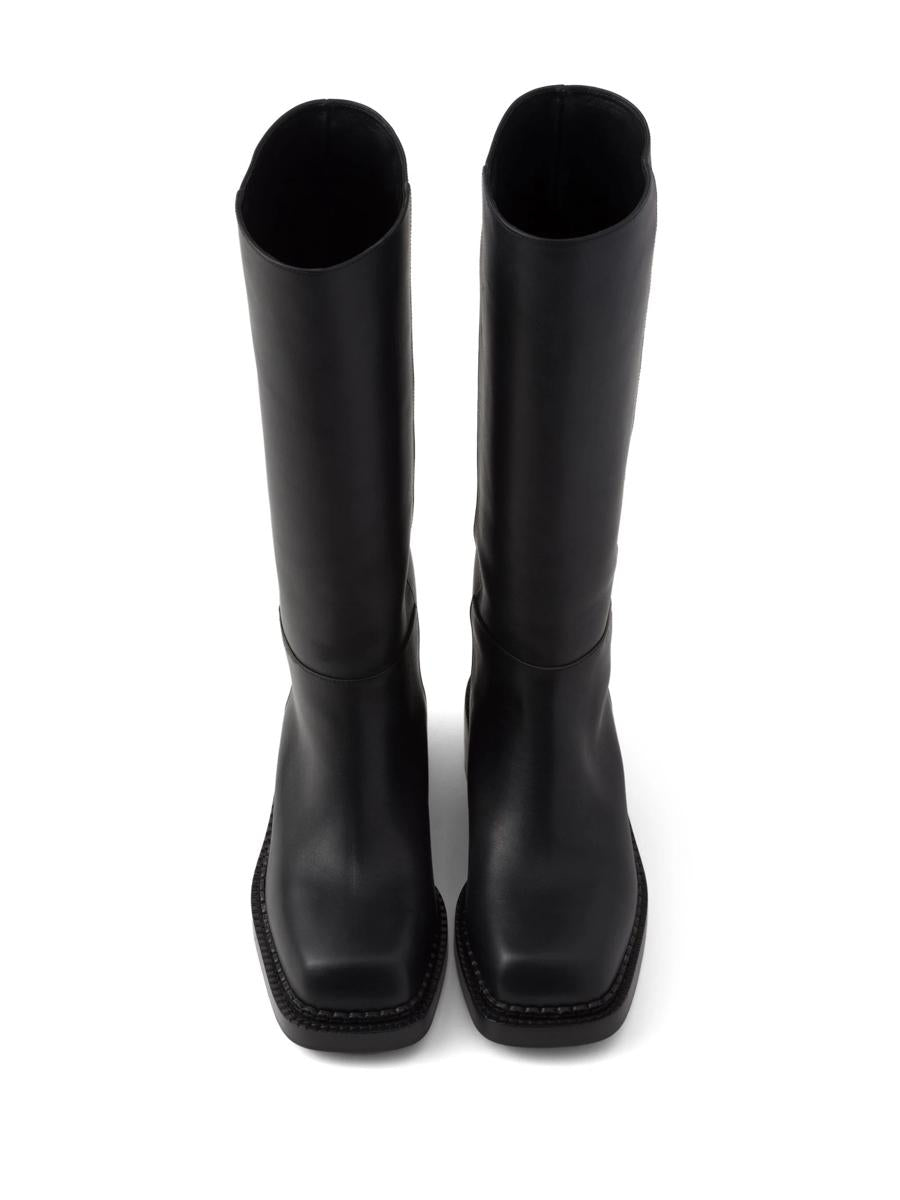 Prada Knee-High 55Mm Leather Boots