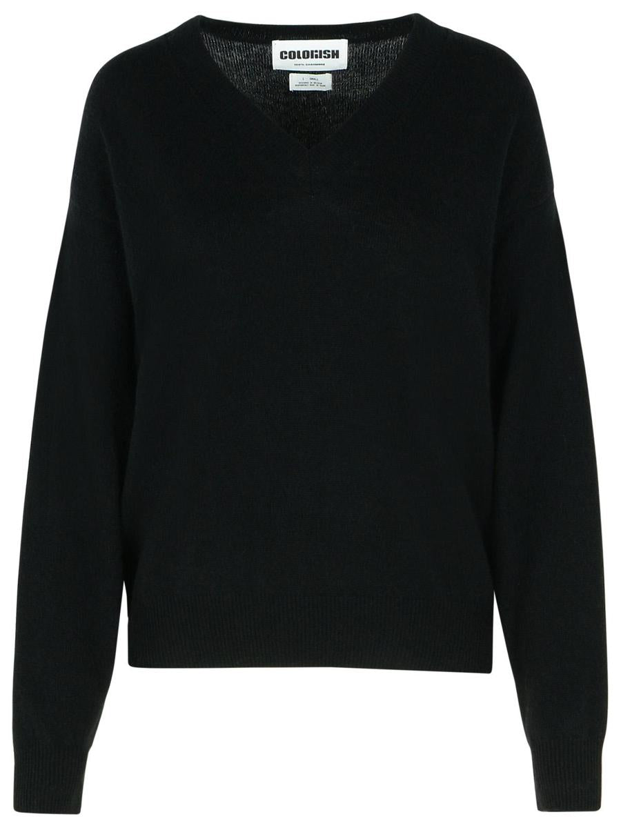 Colorush 'Malibu V 2.0' Black Cashmere Sweater