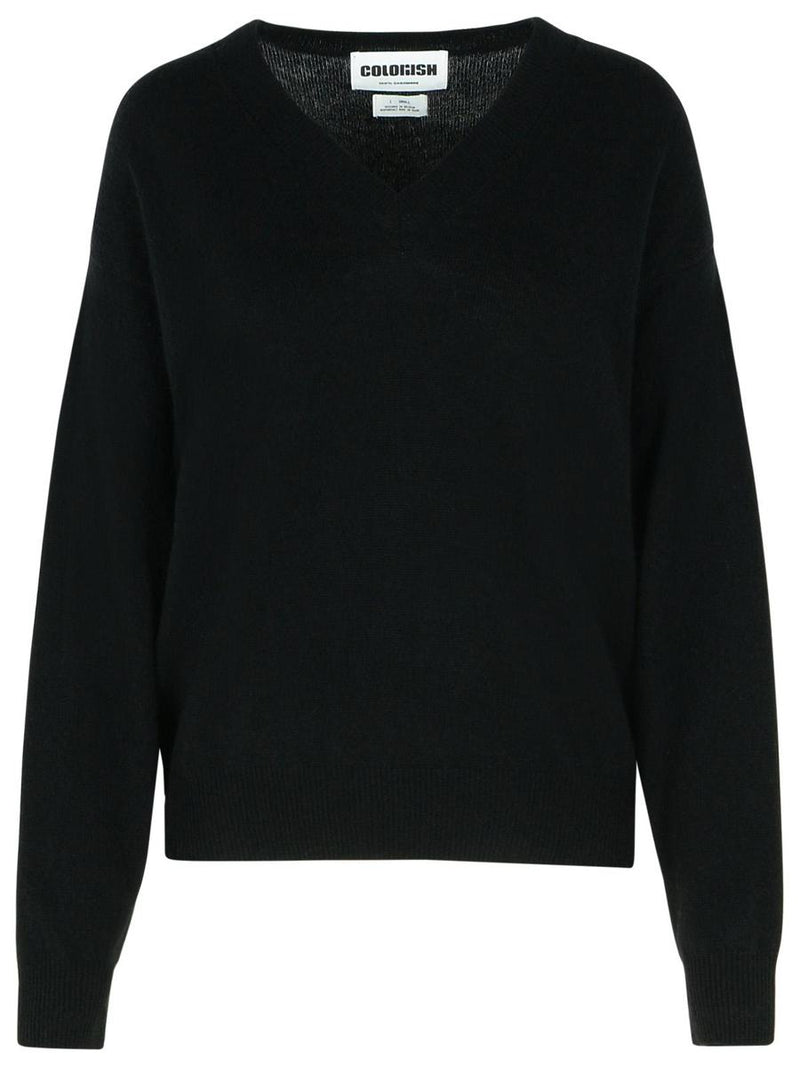 Colorush 'Malibu V 2.0' Black Cashmere Sweater