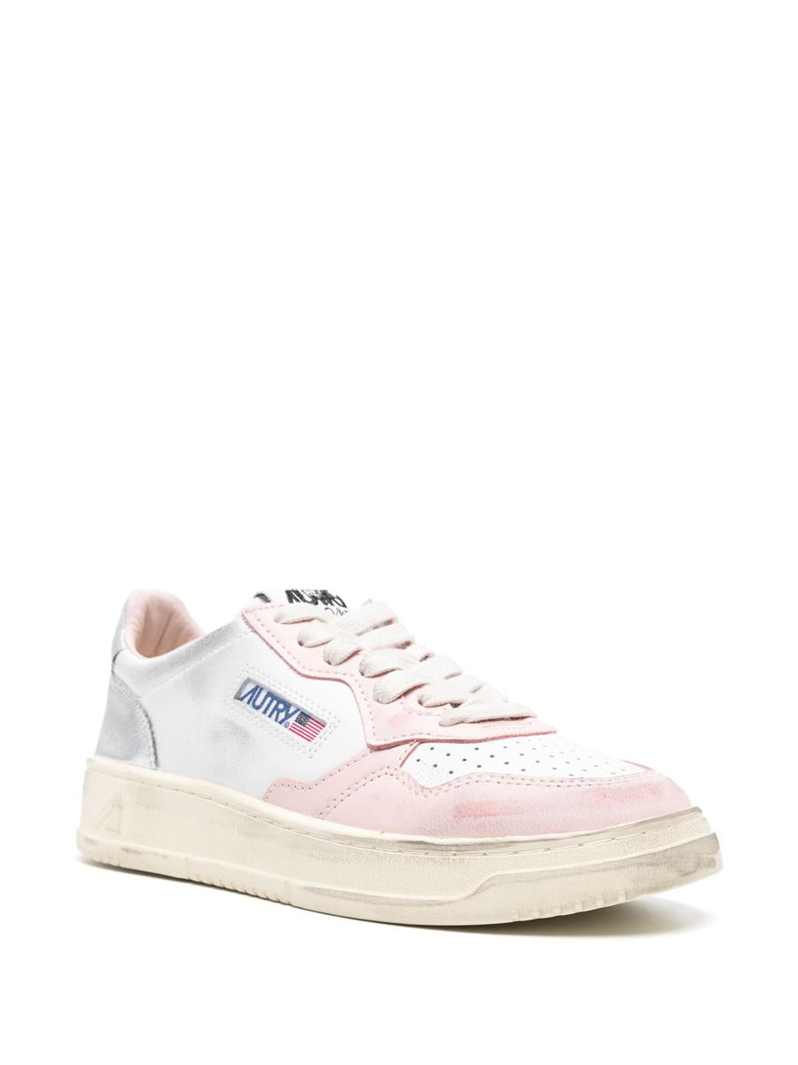 Autry Medalist Super Vintage Leather Sneakers
