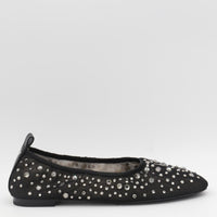 Tory Burch Black Leather Flat