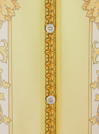 Multicolor Caftan With Button Closure And All-Over Geometric Print In Fabric Woman