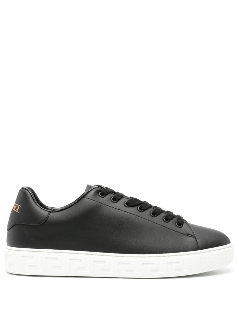 Versace Greca Leather Sneakers