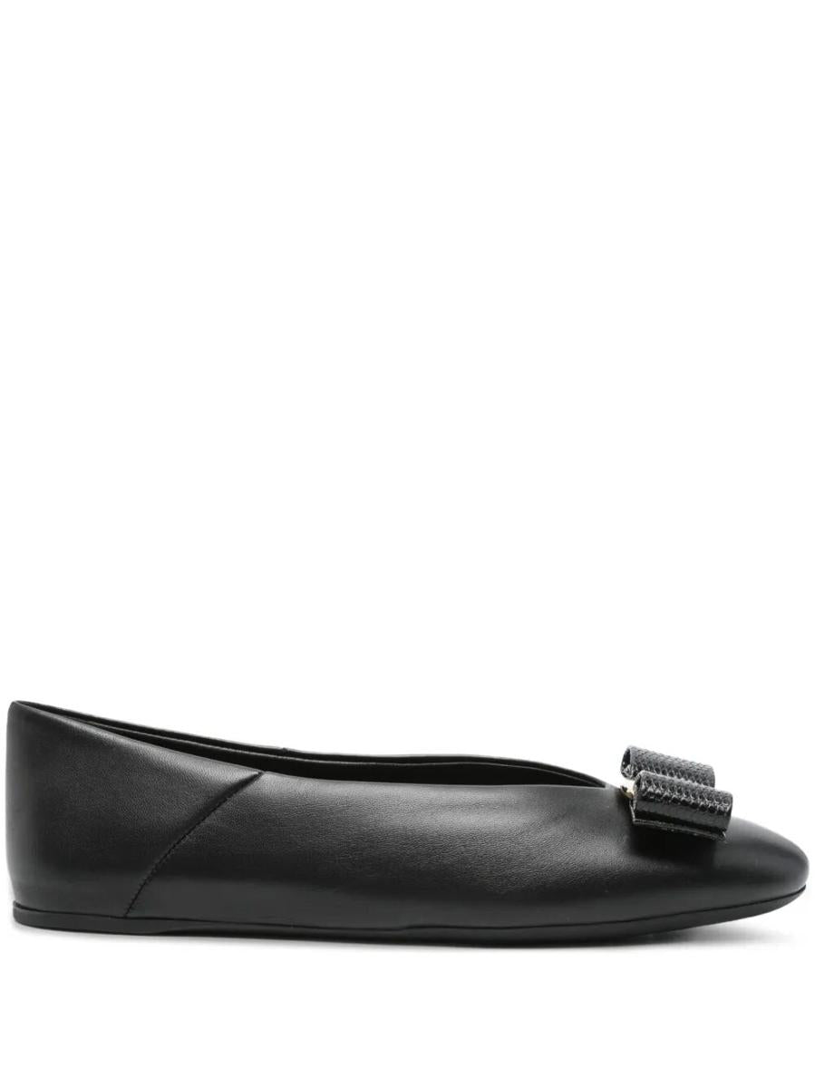Salvatore Ferragamo Nappa Leather Vanna Ballerinas Shoes