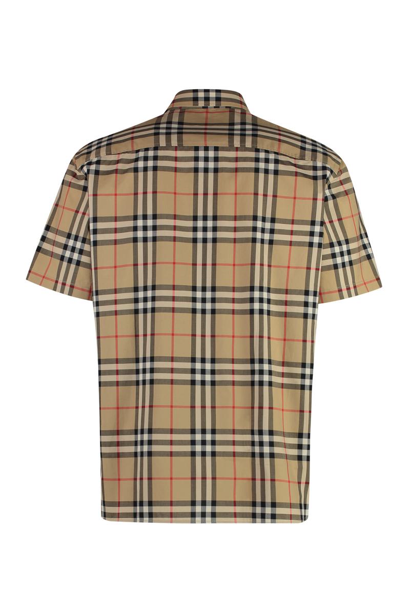 Burberry Checked Cotton Shirt