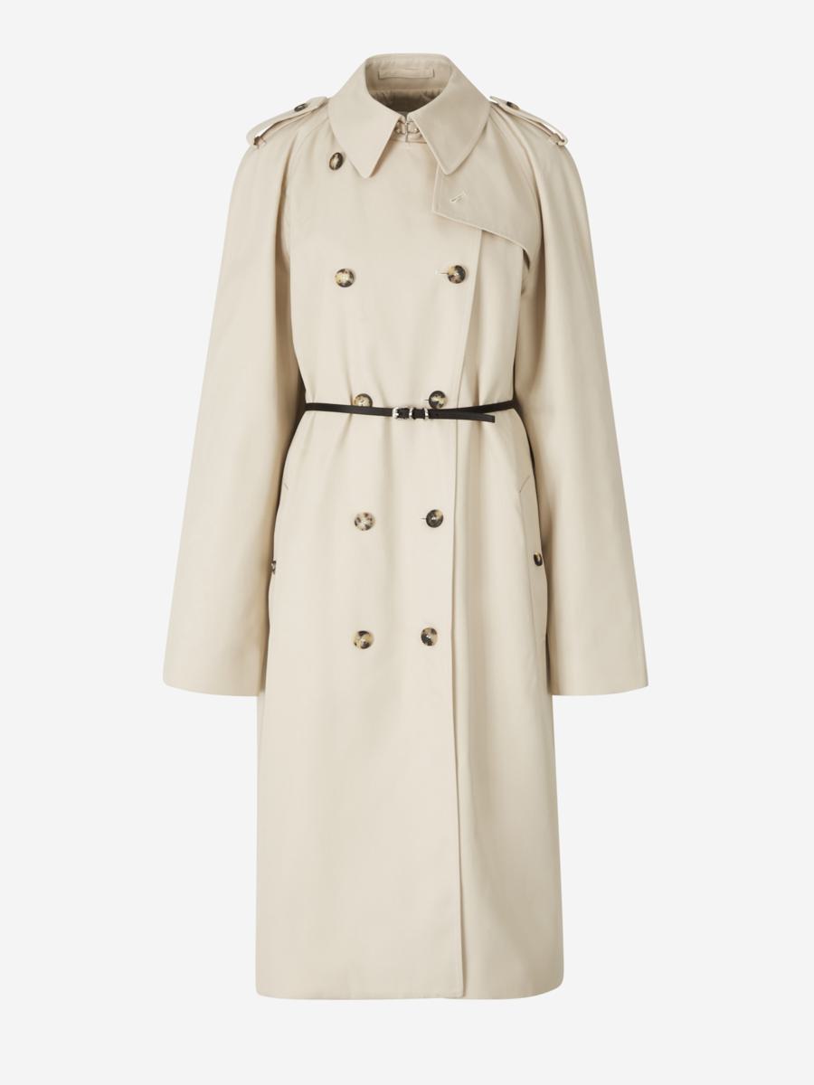 Givenchy Eggshell Trench Coat