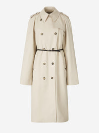 Givenchy Eggshell Trench Coat