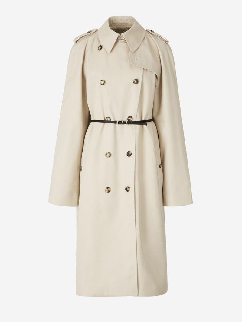 Givenchy Eggshell Trench Coat