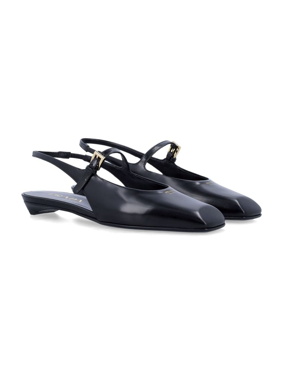 Prada Slingback Ballerinas