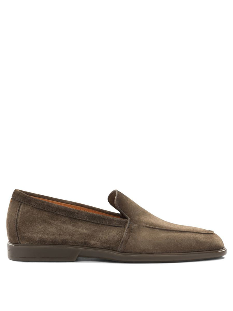 Santoni Suede Loafers