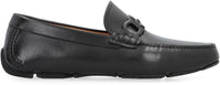 Salvatore Ferragamo Byte Leather Loafers