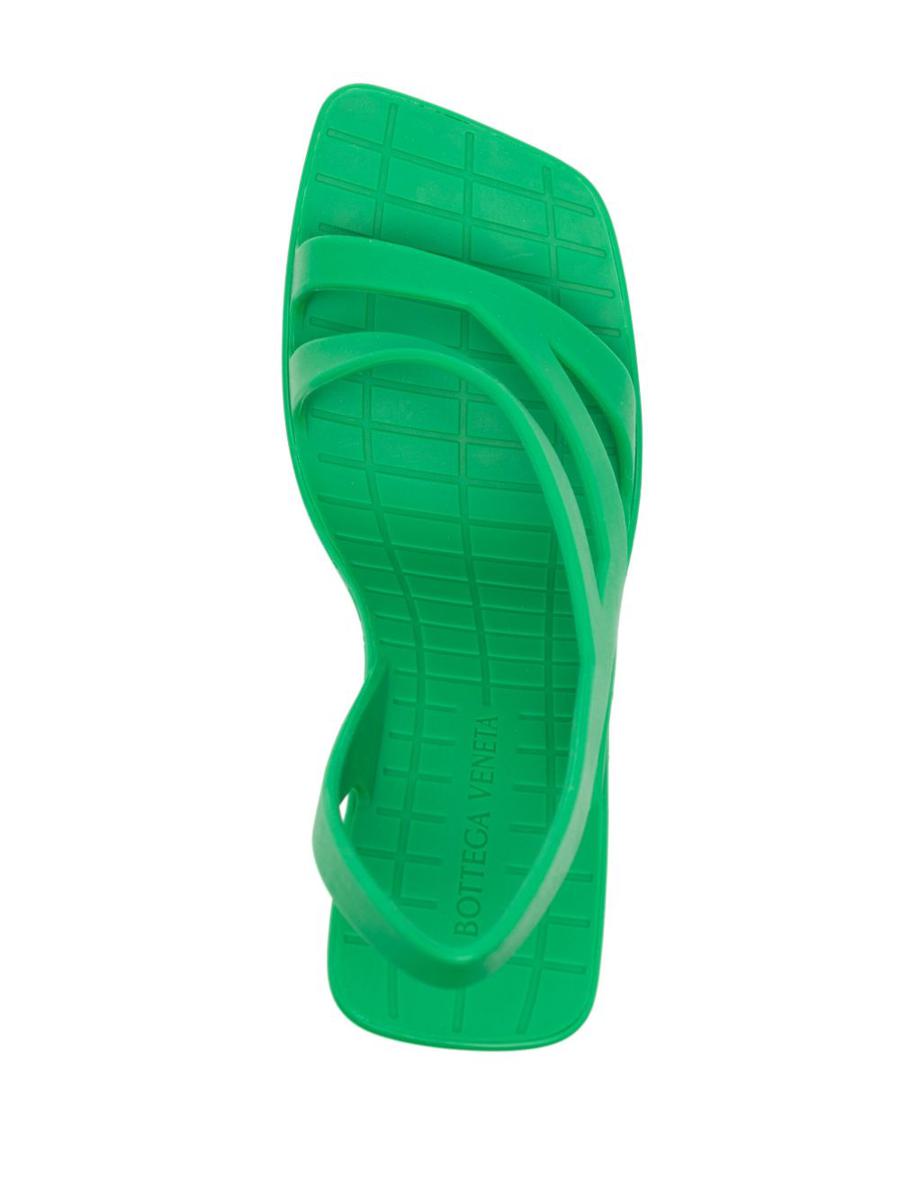 Bottega Veneta Jimbo Rubber Slingback Sandals