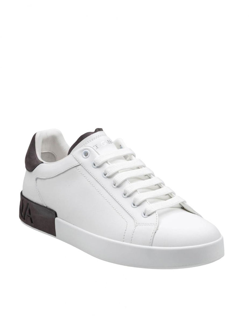 Dolce & Gabbana Sneakers From The Portofino Line In Calfskin