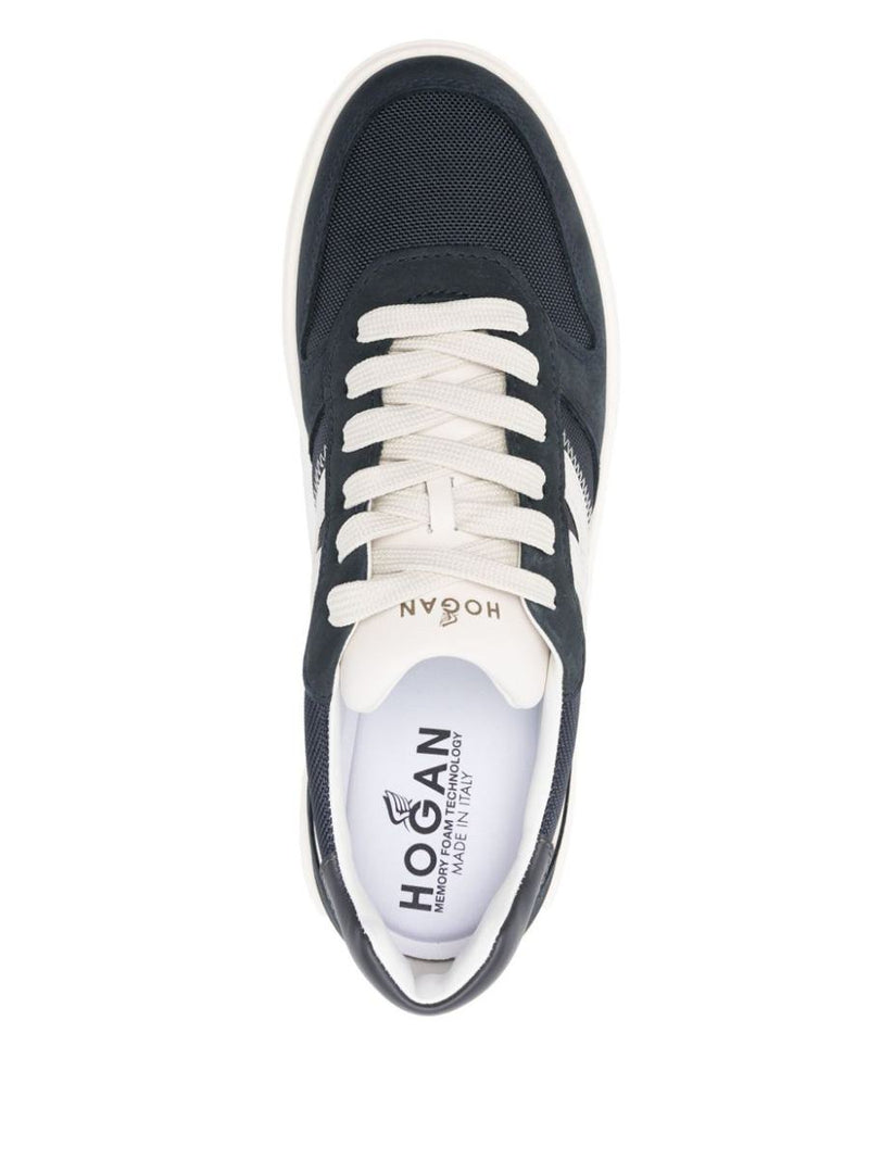 Hogan Nubuck And Technical Fabric H630 Sneakers Shoes