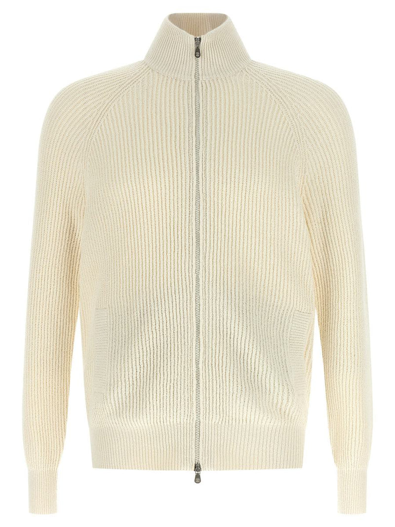 Brunello Cucinelli Zip Cardigan