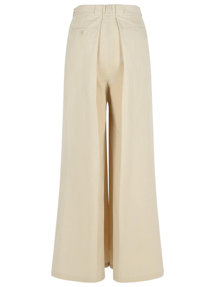 Maison Margiela 'Over' Ivory Cotton Blend Pants
