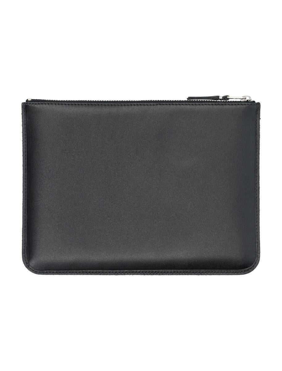 Comme Des Garçons Silver Eyelet Pouch