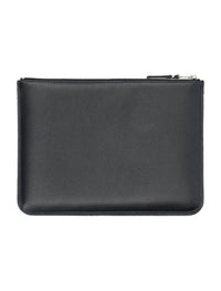 Comme Des Garçons Silver Eyelet Pouch