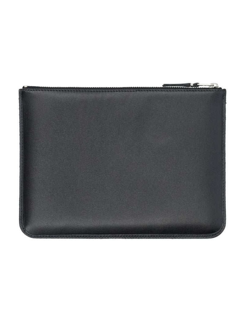 Comme Des Garçons Silver Eyelet Pouch