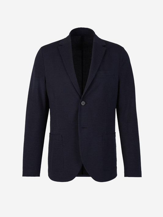 Harris Wharf London Textured Cotton Blazer