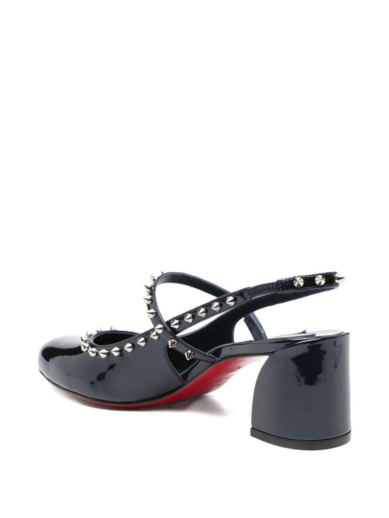 Christian Louboutin Janispikes Leather Pumps
