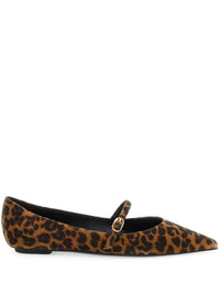 Stuart Weitzman "Emilia" Mary Jane Flat Shoes