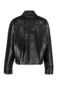 Burberry Lambskin Bomber Jacket