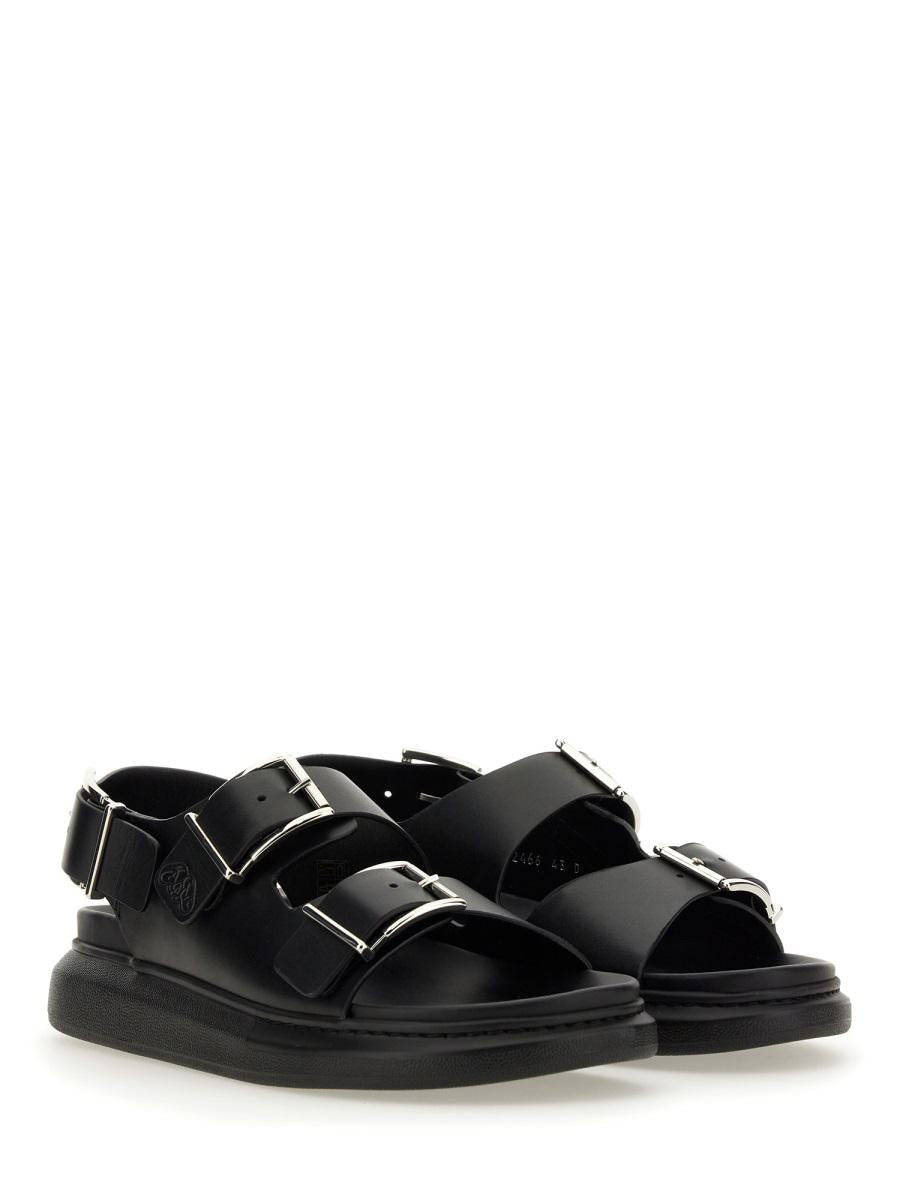 Alexander McQueen Leather Sandal