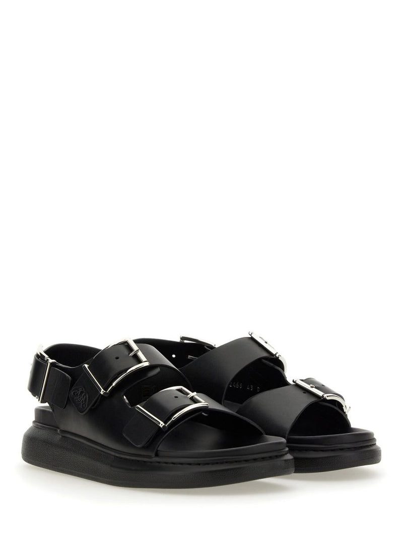 Alexander McQueen Leather Sandal