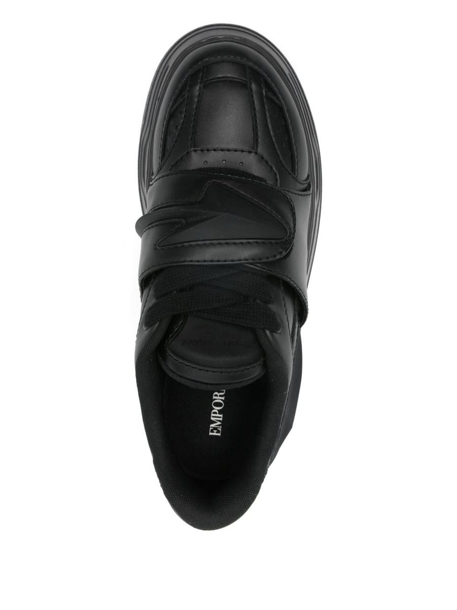 Emporio Armani Leather Sneakers