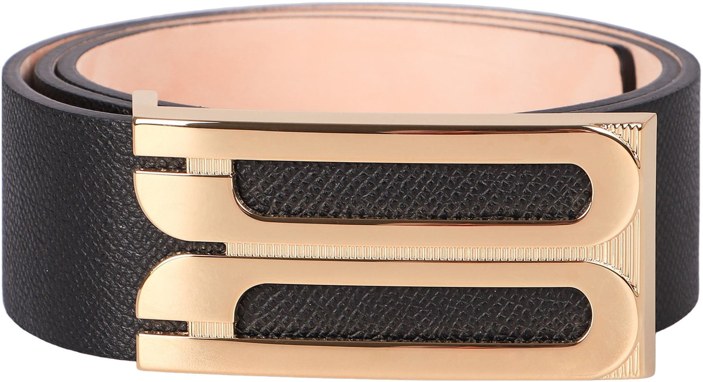 Victoria Beckham Jumbo Frame Leather Belt