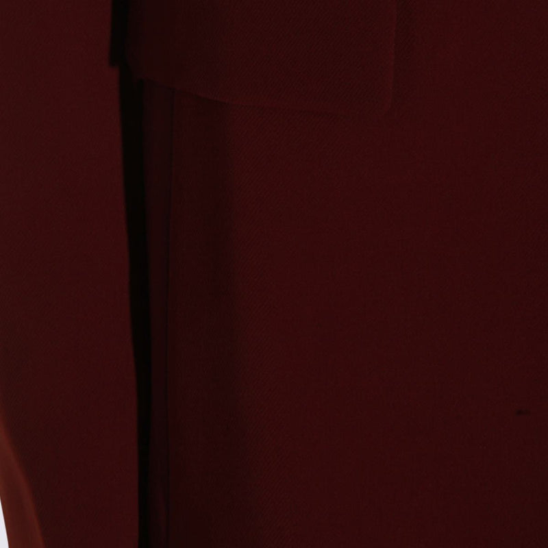 Twinset Dark Red Viscose Blazer