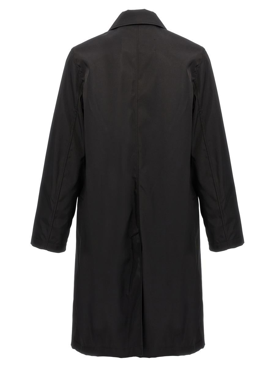 AMI Paris Technical Twill Trench Coat