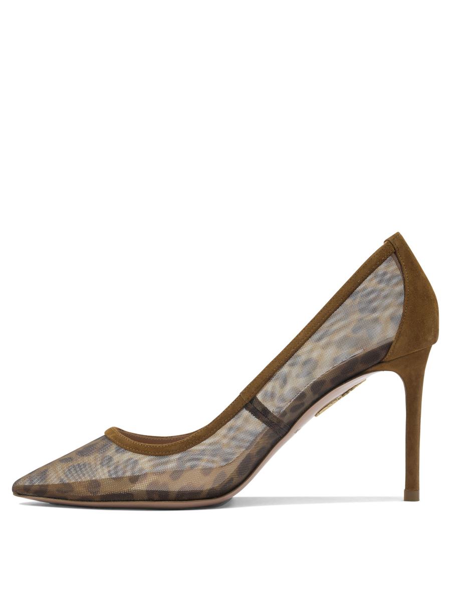 Aquazzura Animal Print Pumps 85Mm