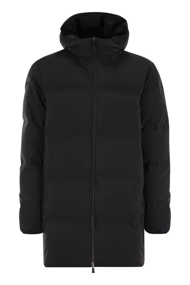 Herno New Impact Long Down Jacket With Hood