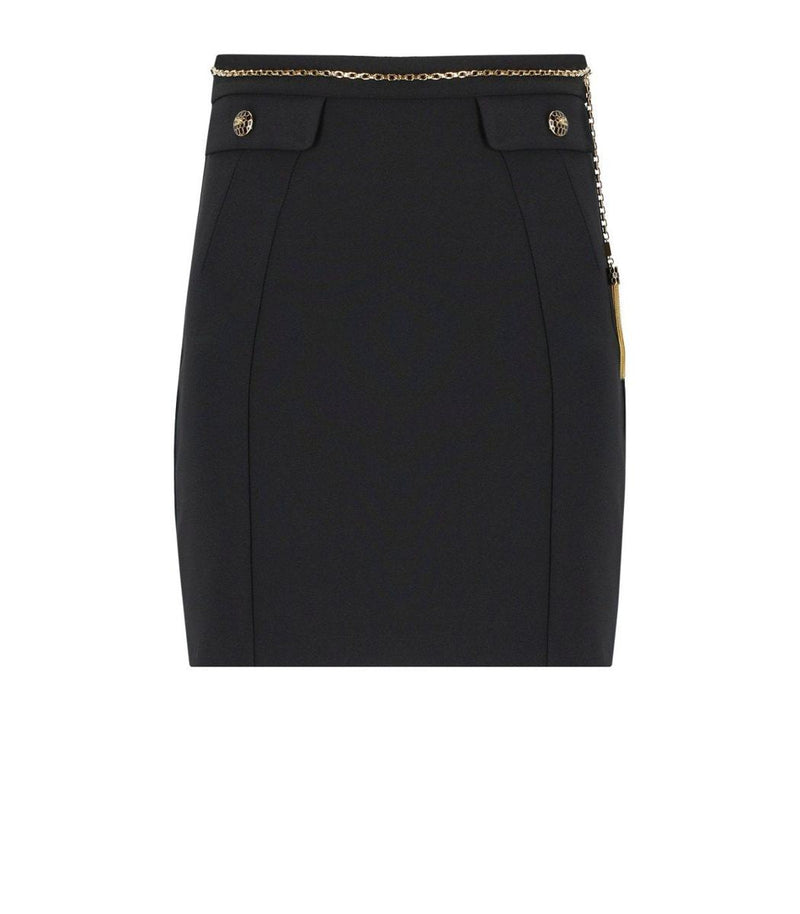 Elisabetta Franchi Black Mini Skirt