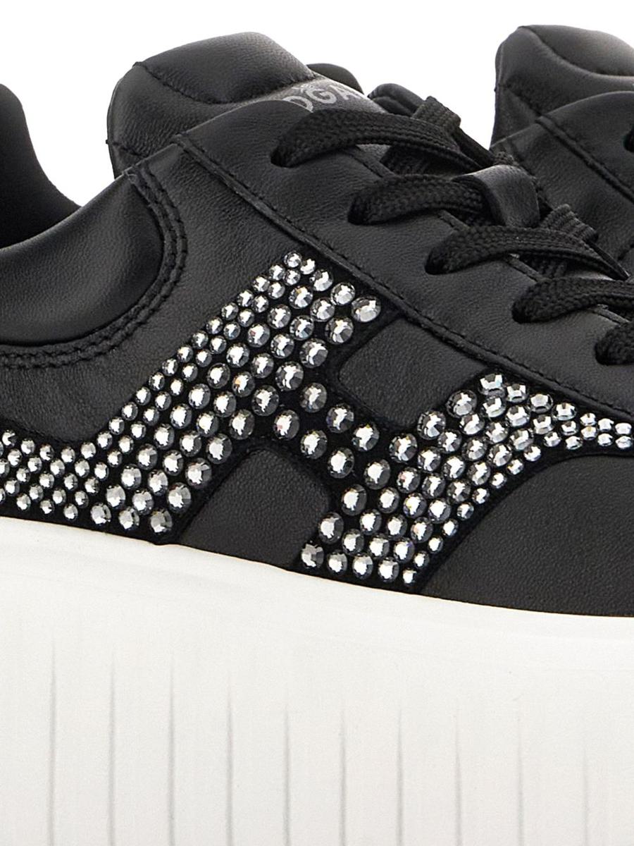 Hogan H-Stripes Leather Sneakers