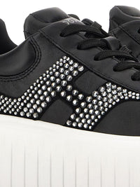 Hogan H-Stripes Leather Sneakers