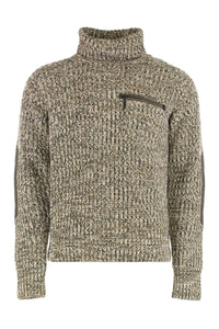 Moncler Grenoble Sweater With Turtleneck In Wool