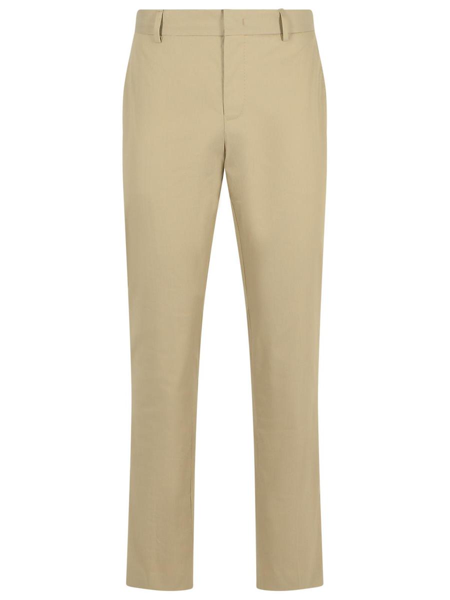 Pt Torino 'Epsilo' Beige Cotton Blend Pants