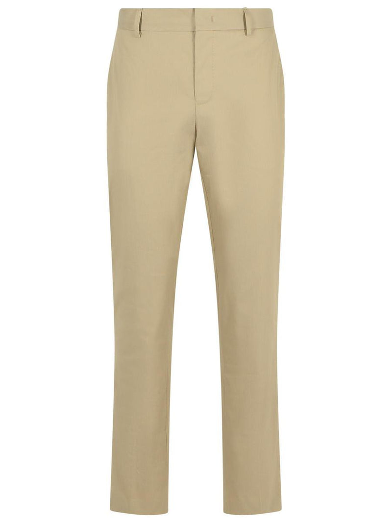 Pt Torino 'Epsilo' Beige Cotton Blend Pants